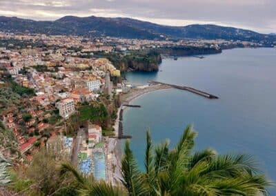 Vue de l'hôtel sur la baie de NAples